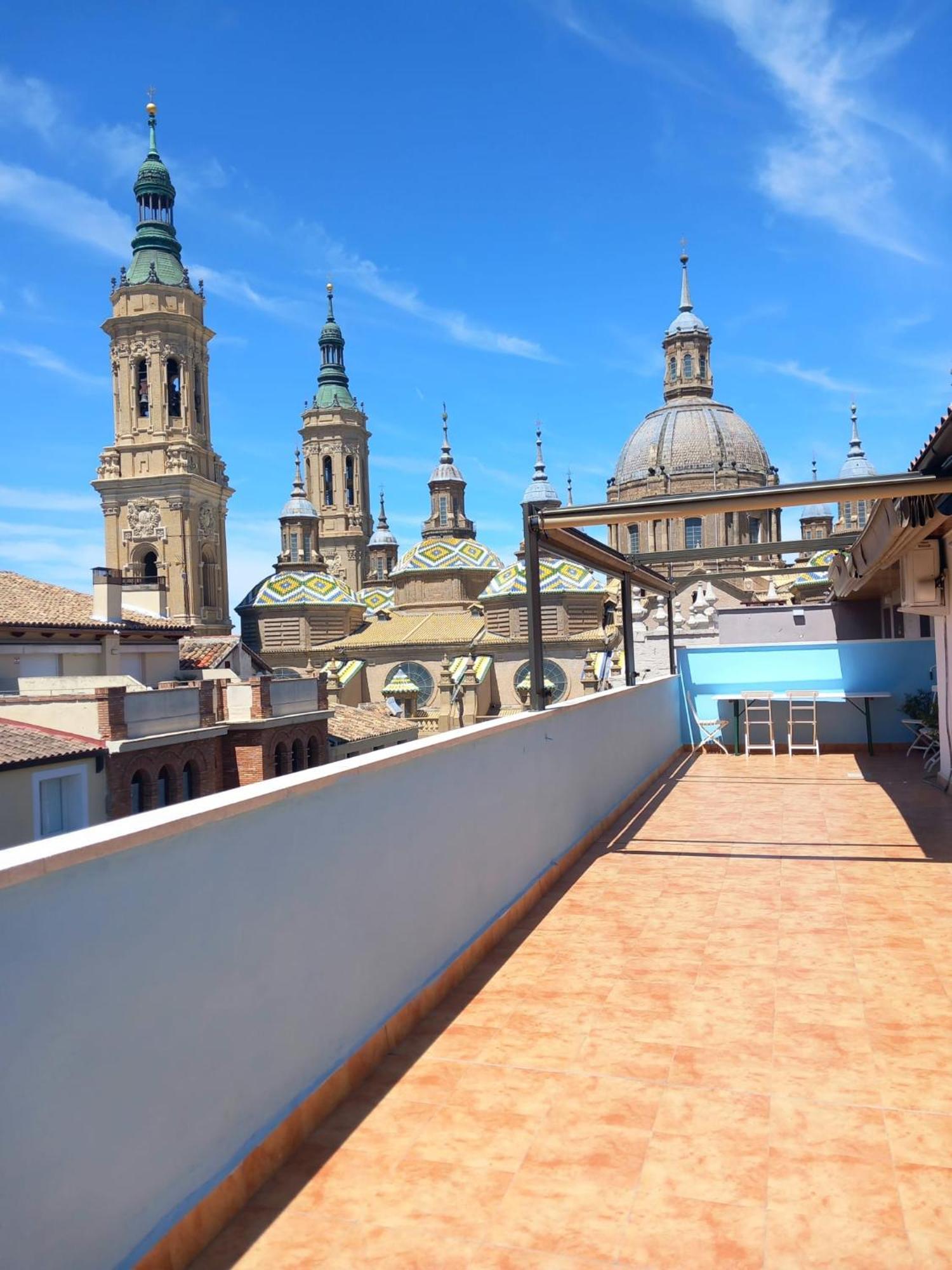 La Terraza Del Pilar Daire Zaragoza Dış mekan fotoğraf