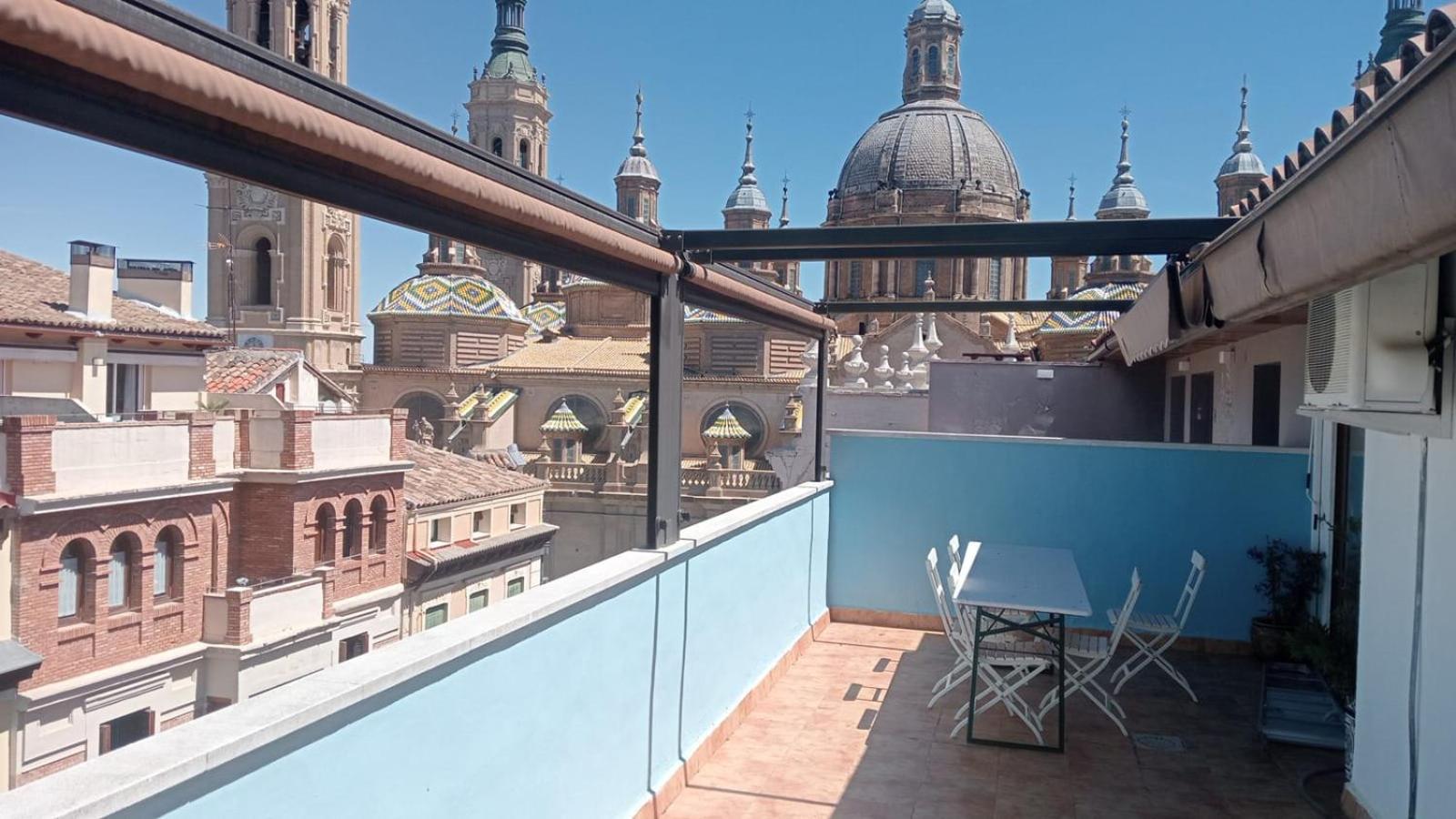 La Terraza Del Pilar Daire Zaragoza Dış mekan fotoğraf
