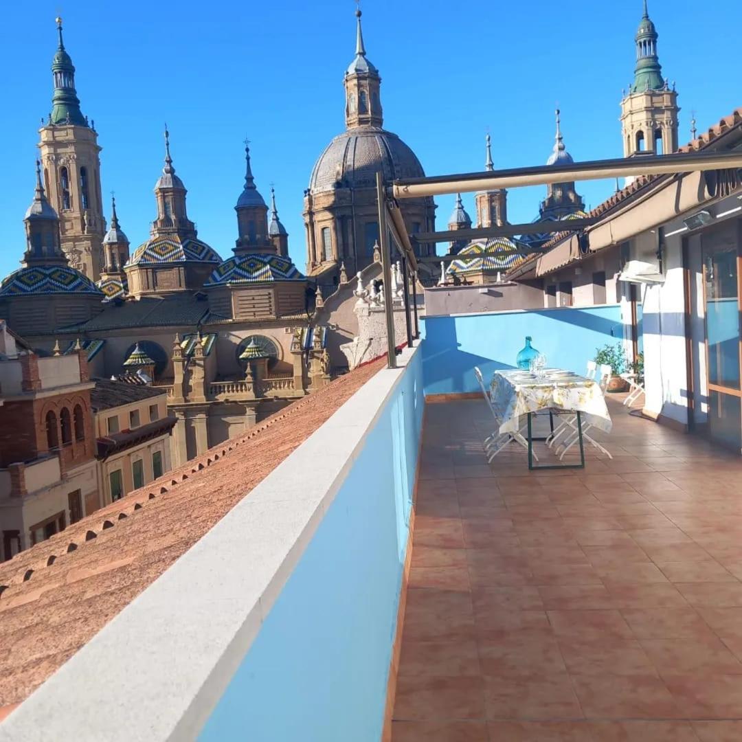 La Terraza Del Pilar Daire Zaragoza Dış mekan fotoğraf