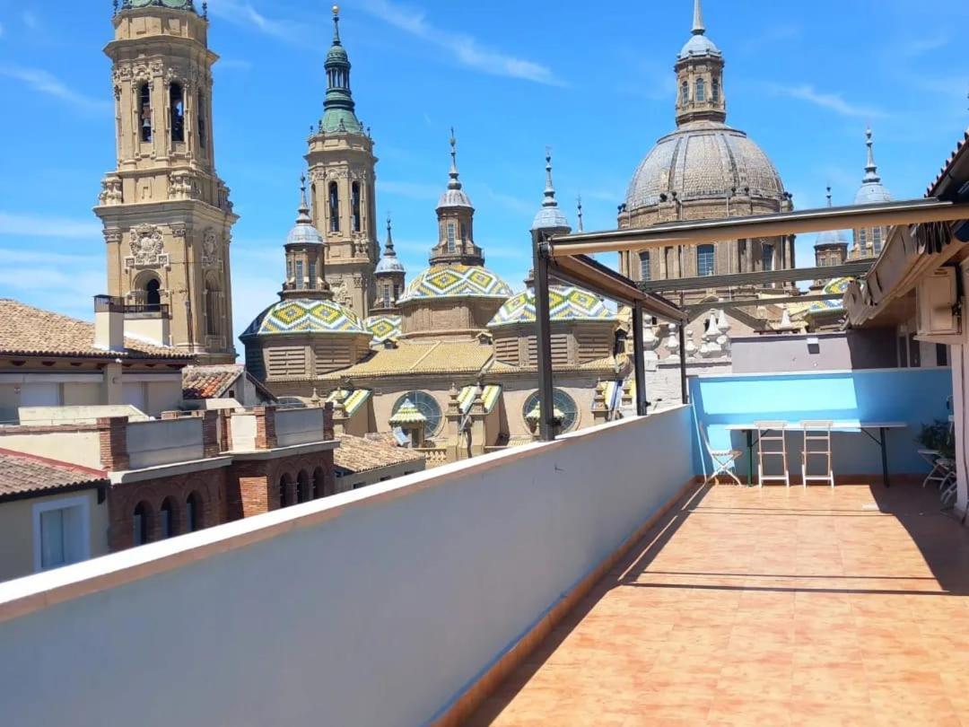 La Terraza Del Pilar Daire Zaragoza Dış mekan fotoğraf